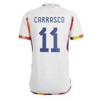 Dres Belgija Yannick Carrasco #11 Gostujuci SP 2022 Kratak Rukav
